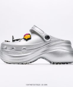 BALENCIAGA Logo Pool Slides
