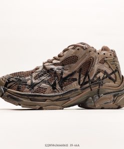 BALENCIAGA Defender Rubber Platform Sneakers