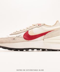 Nike Waffle One Milk Hyper Crimson